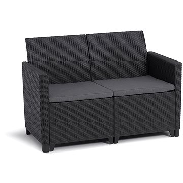 

KETER Lavice zahradní MARIE 2 seater sofa, grafit