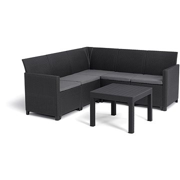 

KETER Set zharadního nábytku MARIE 5 corner, grafit