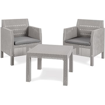 

TOOMAX Set zahradního nábytku MATILDE 2 seater set, světle šedý
