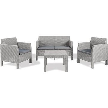 

TOOMAX Set zahradního nábytku MATILDE 4 seater set, světle šedý