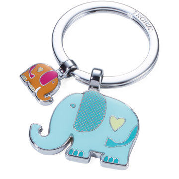 

TROIKA Elephants, barevná, 2 přívěsky