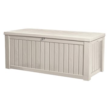 

KETER Zahradní úložný box Rockwood 570l, krémový