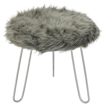 

StarDeco Stolička šedá 28 cm