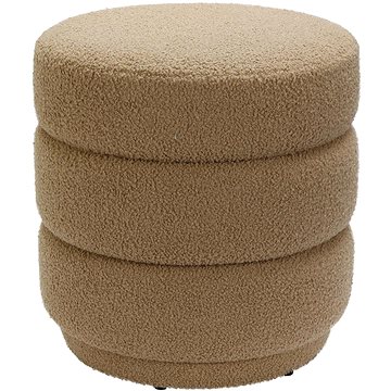 

StarDeco Taburet hnědý, průměr 40 cm