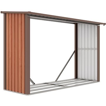 

G21 Dřevník WOH 335, hnědý 242 x 156 x 89 cm