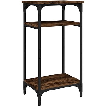 

Shumee Odkládací stolek kouřový dub 40 × 30 × 75 cm kompozitní dřevo