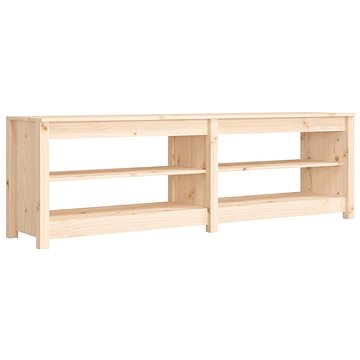 

Lavice s botníkem 160 × 36,5 × 50 cm masivní borovice