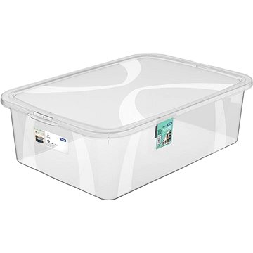 

ROTHO lona úložný box 29 l transparentní