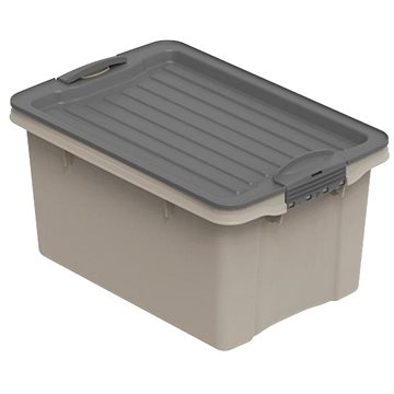 

ROTHO Compact úložný box s víkem A4, 13 l cappuccino