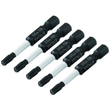 

STROXX Sada bitů T×20 1/4“ × 50mm barevných - bo× 5 ks