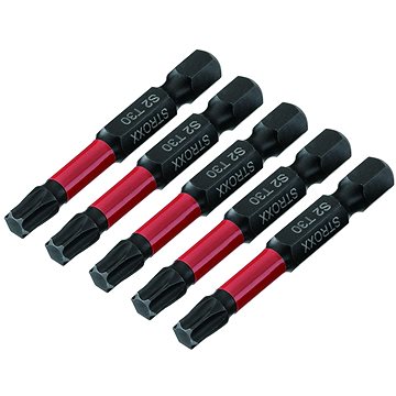 

STROXX Sada bitů T×30 1/4“ × 50mm barevných - bo× 5 ks