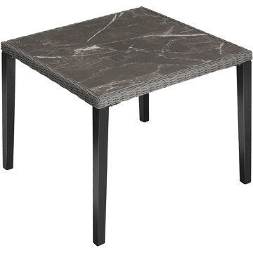 

TECTAKE Zahradní stůl Tarent 93,5 cm, šedý