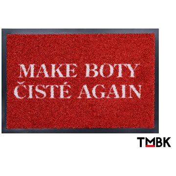 

GDmats Rohožka od TMBK: Make Boty Čistí Again 39 × 58 cm