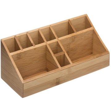 

5five Organizér na kosmetické doplňky, bambusový, 23 × 10 × 9 cm