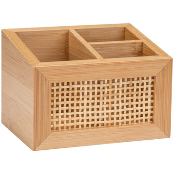 

Wenko Úložný box Allegre Bamboo, 3 přihrádky, bambus