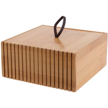 

Bathroom Solutions Bambusový koupelnový organizér, 15 × 15 × 7 cm