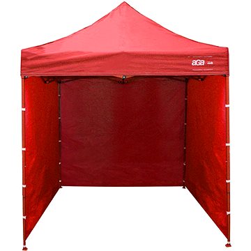 

Aga Nůžkový stánek Party 3 × 3 m červený