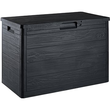 

TOOMAX Zahradní úložný box WOODYS, objem 160 l, grafit