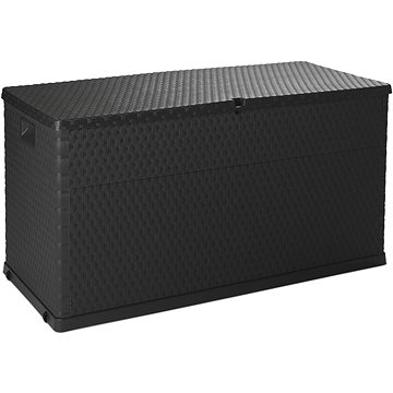 

TOOMAX Zahradní úložný box RATTAN, objem 420 l, grafit