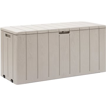 

TOOMAX Zahradní úložný box BRAVO, objem 270 l, světle šedý