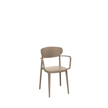 

ROJAPLAST Židle zahradní MARE ARMCHAIR, taupe