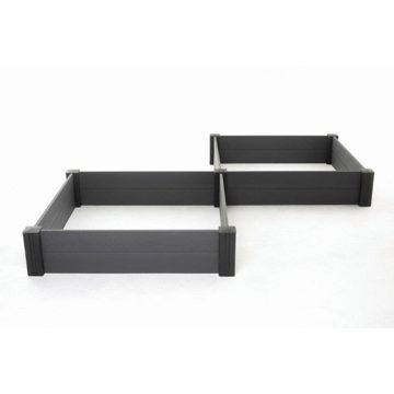 

KETER Záhon vyvýšený Vista Modular Duo, dřevoplast, šedý - 2ks v balení