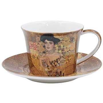 

Home Elements porcelánový hrnek 250 ml, s podšálkem, Klimt Adele