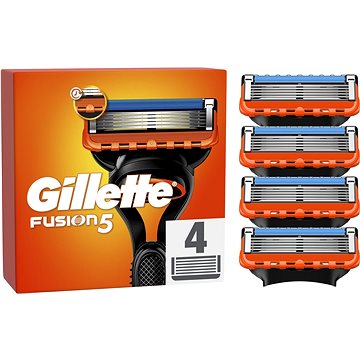 GILLETTE Fusion5 4 ks - Pánské náhradní hlavice