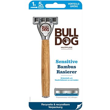

BULLDOG Sensitive + 5 náhradních hlavic XXL