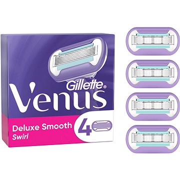 

GILLETTE Venus Swirl, dámské náhradní hlavice, 4 ks