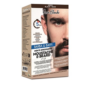 

RENÉE BLANCHE Moustache & Beard 1N černá