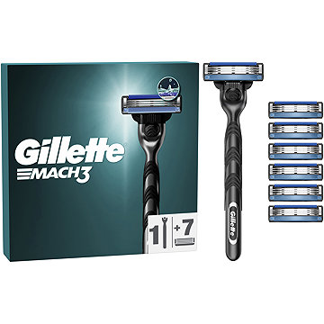 

GILLETTE Mach3 + hlavice 7 ks