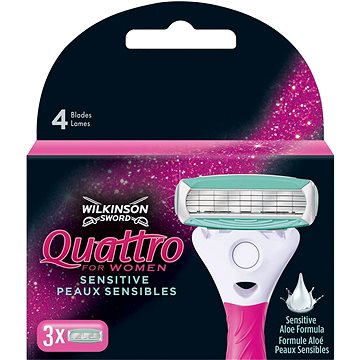 

WILKINSON Quattro for Women 3 ks