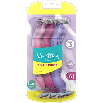 

GILLETTE Venus 3 Colors 6 ks