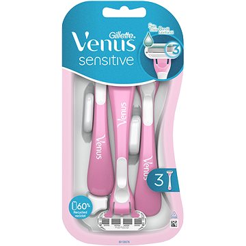 

GILLETTE Venus Sensitive Smooth, dámská holítka, 3 ks