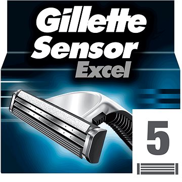 GILLETTE SensorExcel 5 ks - Pánské náhradní hlavice