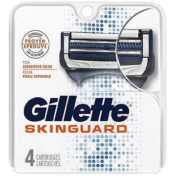 GILLETTE Skinguard Sensitive 4 ks             - Pánské náhradní hlavice