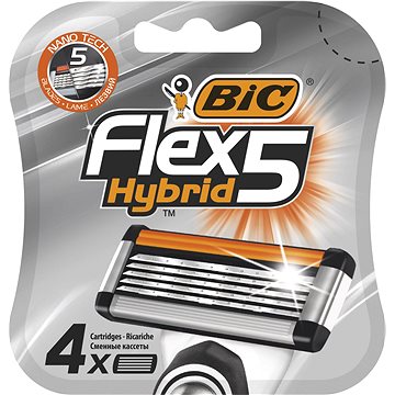 BIC Flex5 4 ks - Pánské náhradní hlavice