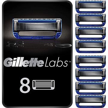 GILLETTE Labs Heated náhradní hlavice 8 ks - Pánské náhradní hlavice