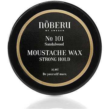NOBERU Sandalwood Strong Hold Wax 25 ml - Vosk na vousy