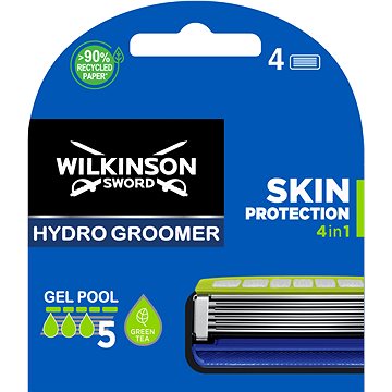 WILKINSON Hydro 5 Groomer 4 ks - Pánské náhradní hlavice
