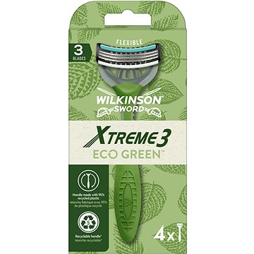 WILKINSON Xtreme3 ECO Green 4 ks - Holítka