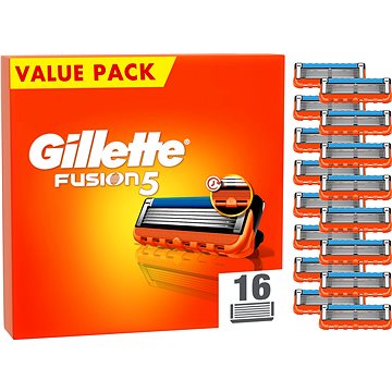 GILLETTE Fusion 16 ks - Pánské náhradní hlavice