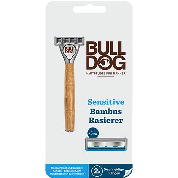 

BULLDOG Sensitive Bamboo strojek + 2 náhradní hlavice