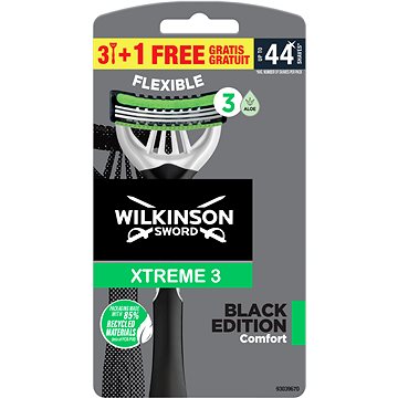 

WILKINSON Xtreme3 Black Edition Comfort 3+1 ks