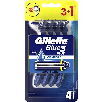 

GILLETTE Blue3 Plus Comfort 4 ks