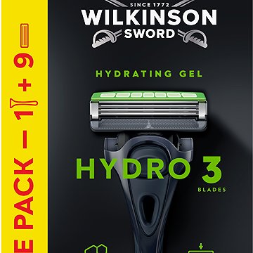 

WILKINSON Hydro 3 Skin Protection Holicí strojek + hlavice 9 ks