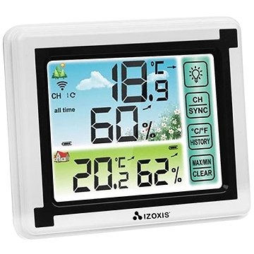 

ISO Bezdrátová meteostanice s vlhkoměrem