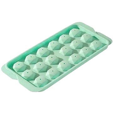 

APT Silikonová forma na led až 18 kostek, zelená mint