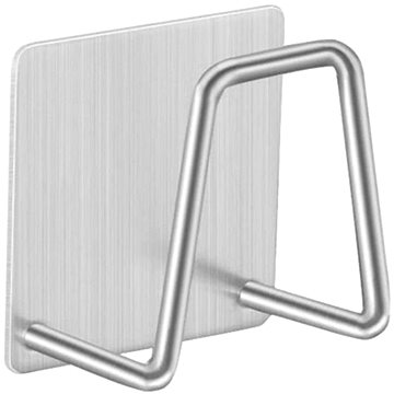 

APT Samolepící nástěnný věšák 5 × 5 cm - stříbrný
